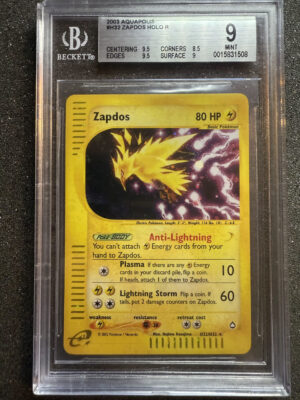 Zapdos (AQ H32) BGS 9 Holo