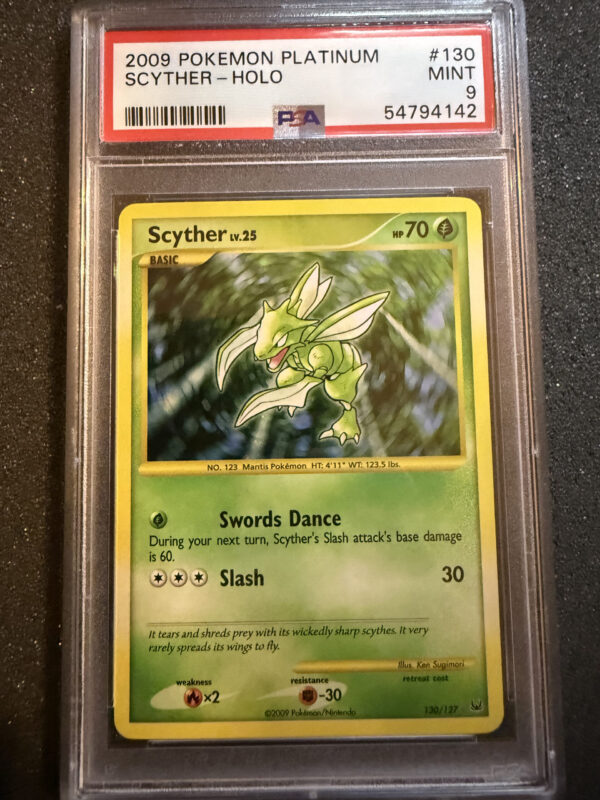 Scyther (PT 130) Holo PSA 9