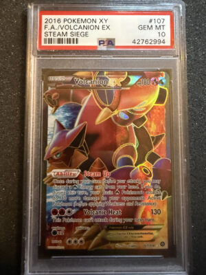 Volcanion EX (STS 107) PSA 10