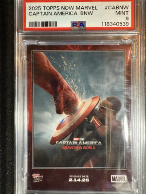 IMG_1827 Marvel Captain America: Brave New World CABNW PSA 9