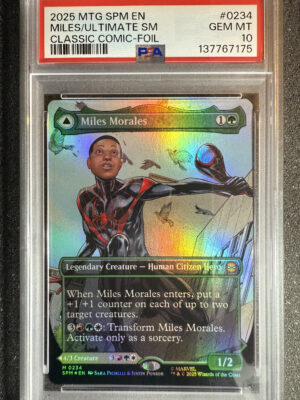 IMG_1832 Miles Morales/Ultimate Spiderman 0234 Classic Comic-Foil PSA 10 POP 117