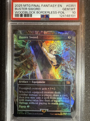 IMG_1835 Buster Sword 0351 Foil PSA 10