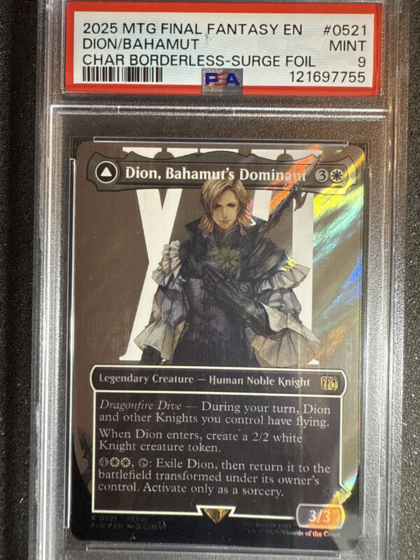 Dion/Bahamut 0521 Surge Foil PSA 9