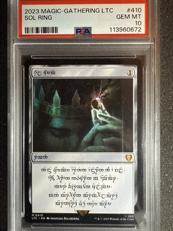 Sol Ring 0410 Human Ring PSA 10 POP 113