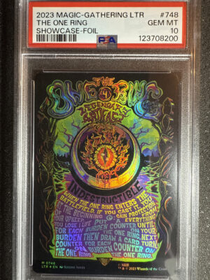 The One Ring 0748 Poster Foil PSA 10 POP 76