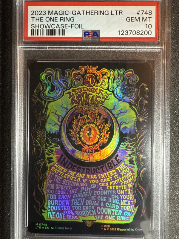 The One Ring 0748 Poster Foil PSA 10 POP 76