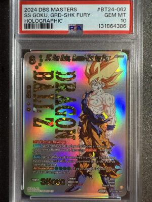 SS Son goku, Ground-Shaking Fury (BT24-062) PSA 10 POP 52