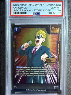 IMG_1870 Announcer (FB06-026) PSA 10 POP 2