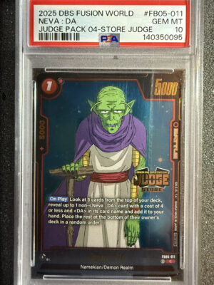 Neva: DA (FB05-011) PSA 10 POP 3