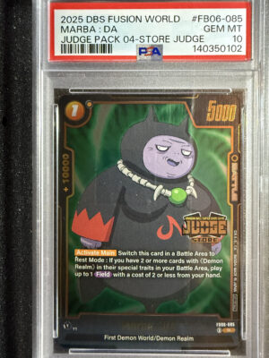 Marba: DA (FB06-085) PSA 10 POP 3