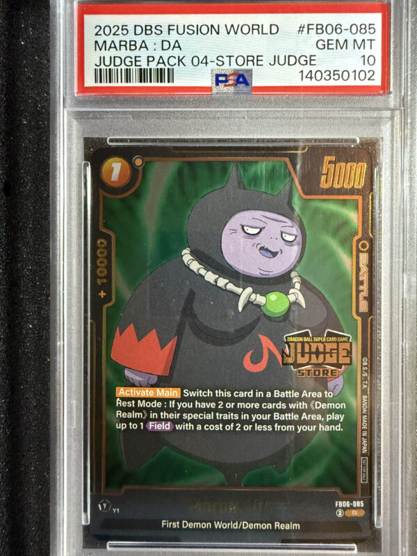 Marba: DA (FB06-085) PSA 10 POP 3