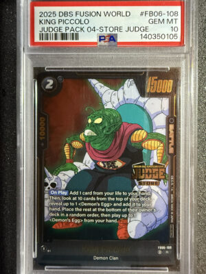 King Piccolo (FB06-108) PSA 10 POP 1