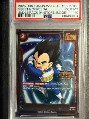 Vegeta (Mini) : DA (FB05-018) PSA 10 POP 7