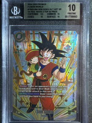 Son Goku (FB03-064) Alternate Art Regional Top 32 Prize BGS 10 Pristine
