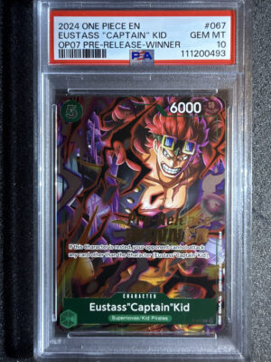IMG_1907 Eutass "Captain" Kid (P-067) Pre-Release Winner PSA 10