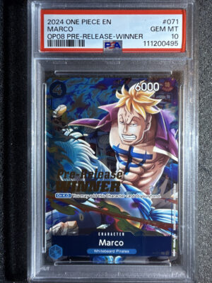 IMG_1908 Marco (P-071) Pre-Release Winner PSA 10