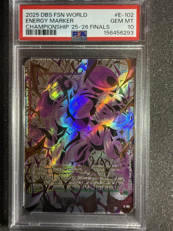 Energy Marker (E-102) Championship '25-'26 Finals PSA 10 POP 37