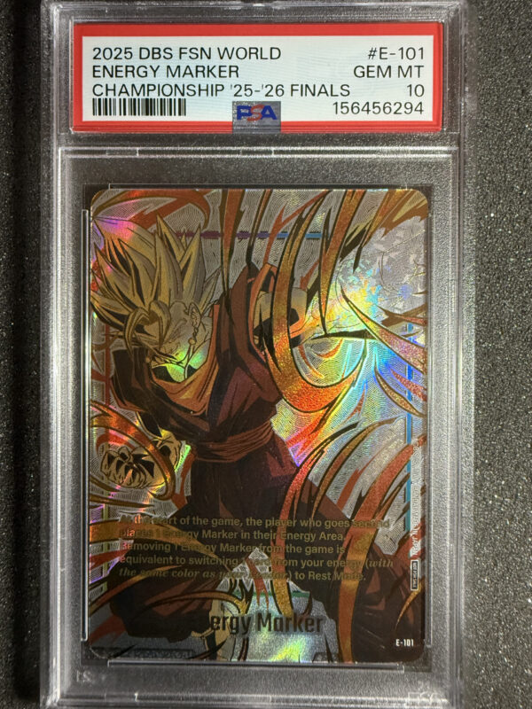 Energy Marker (E-101) Championship '25-'26 Finals PSA 10 POP 55