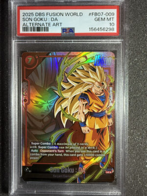 Son Goku: DA (FB07-009) Alternate Art PSA 10 POP 91