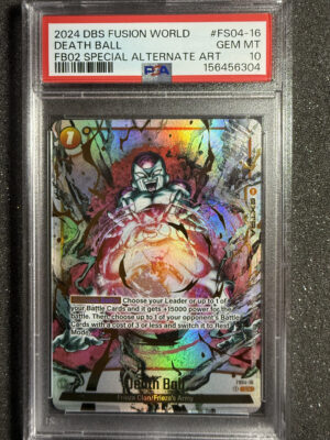 IMG_1934 Death Ball (FS04-16) Special Alternate Art PSA 10 POP 141