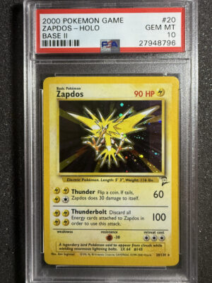 IMG_1950 Zapdos (B2 20) Holo PSA 10 POP 167