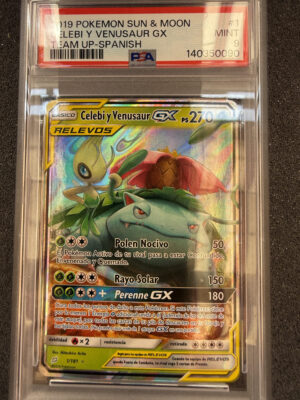 IMG_2145 Celebi & Venusaur (SM 1) PSA 9