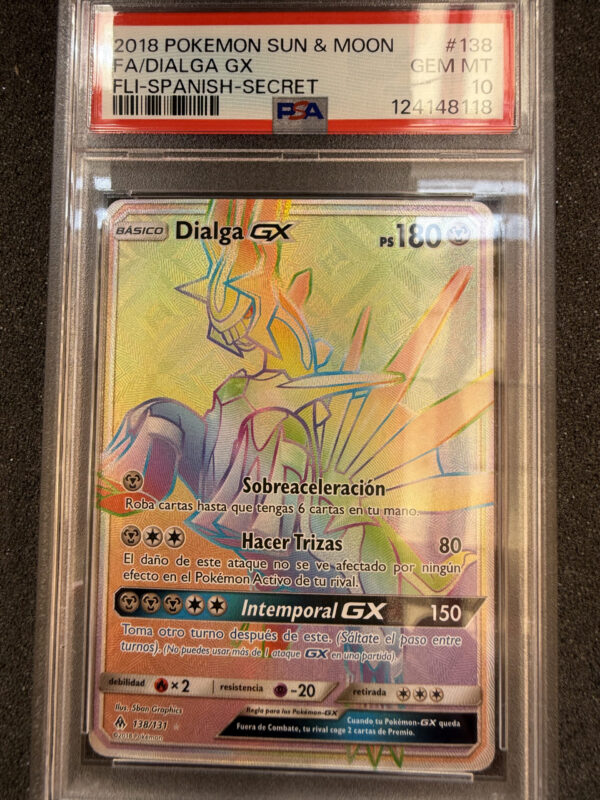 Dialga GX (FLI 138) PSA 10 POP 1