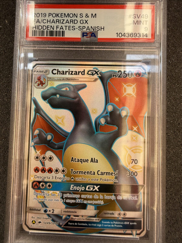 Charizard GX (HIF SV49) PSA 9