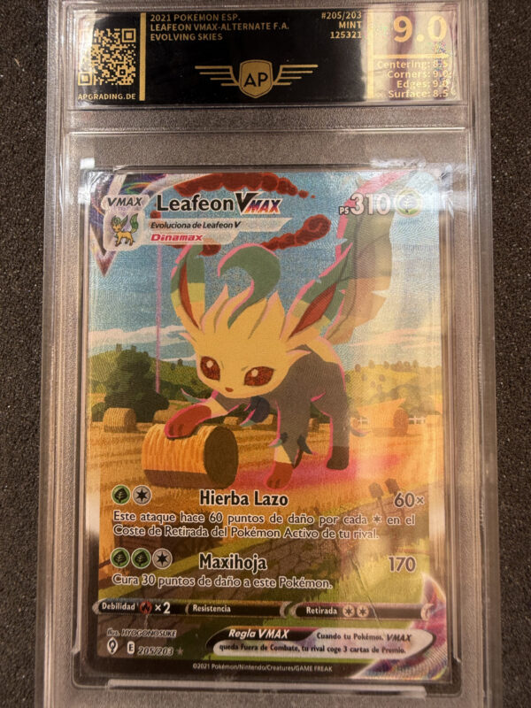 Leafeon VMAX  (EVS 205) EG 9