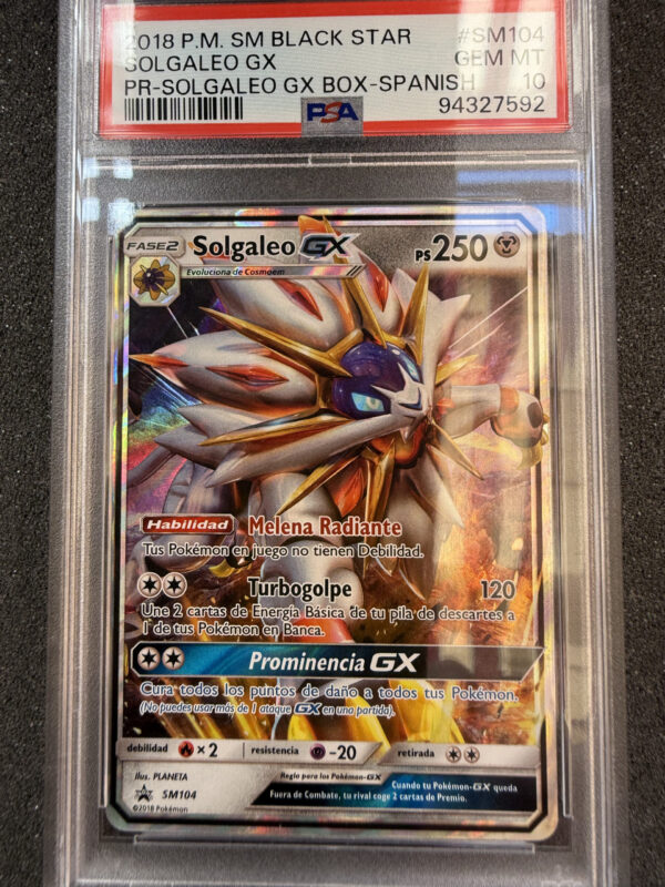 Solgaleo GX (SM 104) PSA 10 POP 1