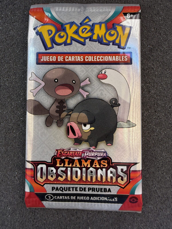 Llamas Obsidianas Fun Pack Booster (3 Cards)