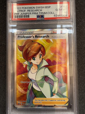 Professor's Research (SWSH 152) Juniper Premium Tournament Collection PSA 10