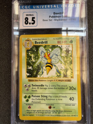 IMG_2198 Beedrill (BS 17) Shadowless CGC 8.5