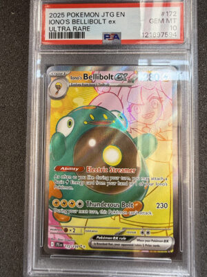 Iono's Bellibolt ex (JTG 172) PSA 10