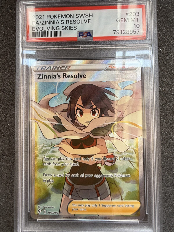 Zinnia's Resolve (EVS 203) PSA 10