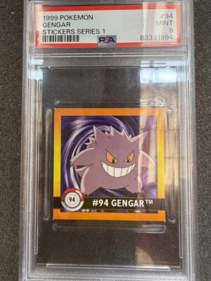 Gengar 094 Stickers Series 1 PSA 9