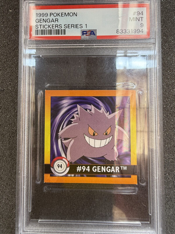 Gengar 094 Stickers Series 1 PSA 9