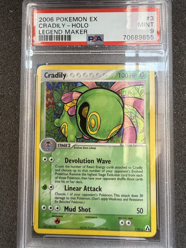 Cradily (LM 3) Holo PSA 9