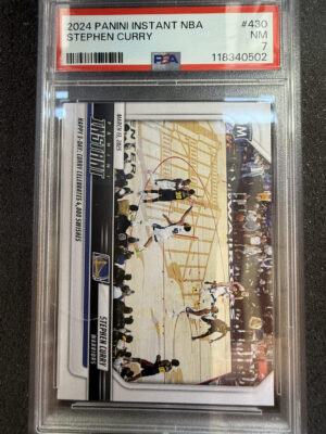 2024 Panini Instant NBA 430 Stephen Curry PSA 7 1/2037