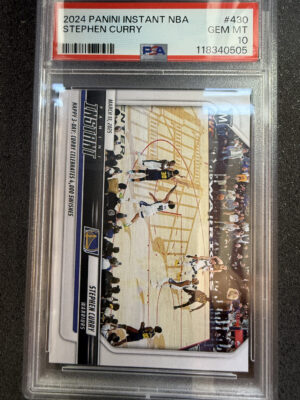 2024 Panini Instant NBA 430 Stephen Curry PSA 10 POP 30 1/2037
