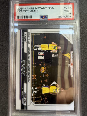 2024 Panini Instant NBA 343 Doncic/James PSA 9 1/5154