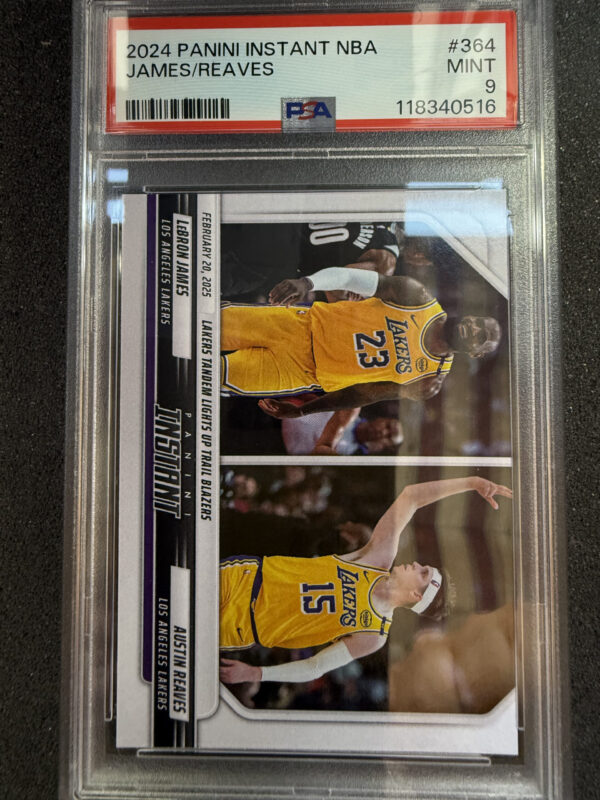 2024 Panini Instant NBA 364 James/Reaves PSA 9 1/131