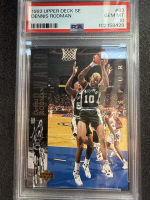 1993 Upper Deck SE 63 Dennis Rodman PSA 10 POP 5