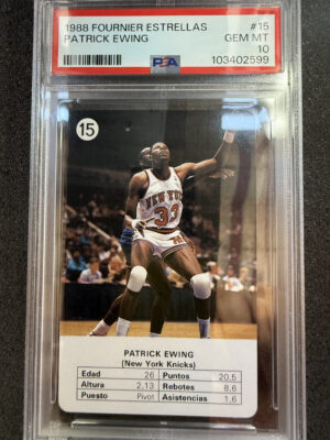 IMG_2262 1988 Fournier Estrellas 15 Patrick Ewing PSA 10