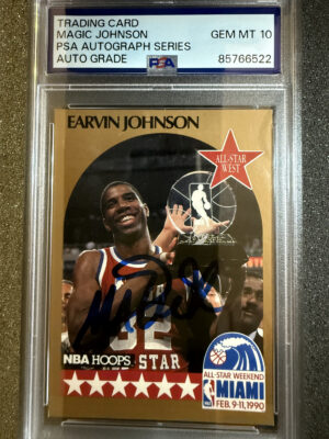 IMG_2326 1990 NBA Hoops 18 Magic Johnson Auto on Card PSA 10