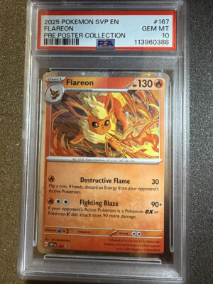 Flareon (SVP 167) PSA 10