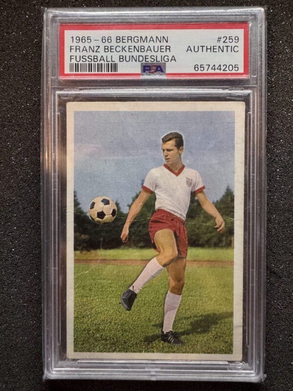 1965-66 Fussball Bundesliga 259 Franz Beckenbauer Authentic PSA
