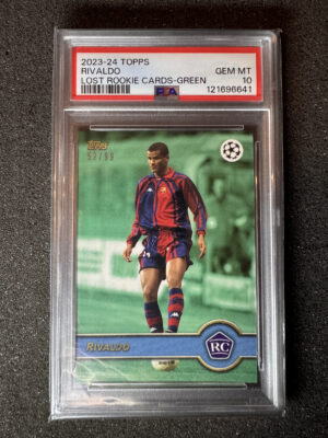 2023-24 Topps The Lost Rookie Cards Rivaldo Green 52/99 PSA 10