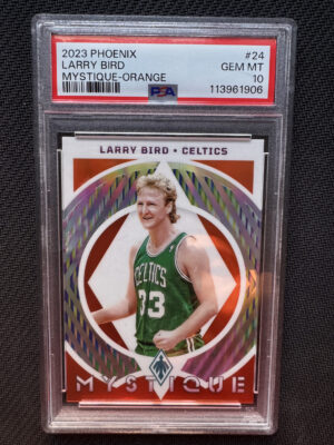 2023 Panini Phoenix 24 Larry Bird Mystique Orange