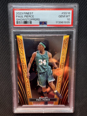 2023 Topps Finest SS16 Paul Pierce Showtoppers PSA 10